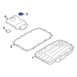 Volkswagen OE - Automatic Transmission Filter O-Ring