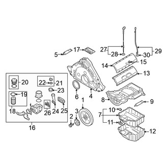 Volkswagen OE - Engine / Transaxle - Engine Parts (4.9L)