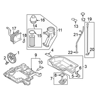 Volkswagen OE - Engine / Transaxle - Engine Parts (From 12/06), (4.2L)