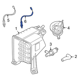 Volkswagen OE - Rear Right Oxygen Sensor