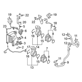 Volkswagen OE - Emission System - Emission Components (To 11/06), (4.9L)