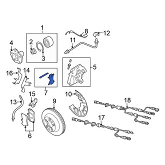 Volkswagen OE - Rear Disc Brake Pad Set