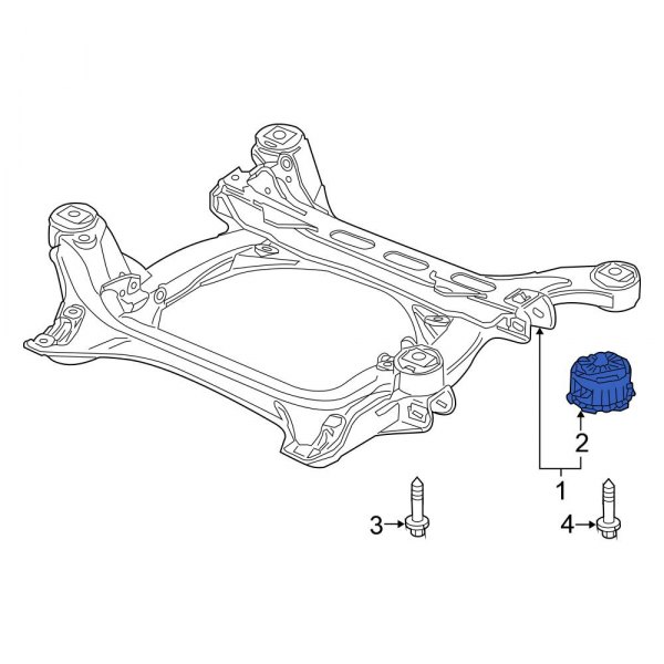 Suspension Crossmember Insulator