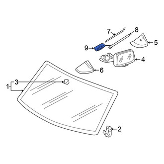 Volkswagen OE - Front Rain Sensor