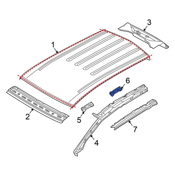 Body A-Pillar Bracket