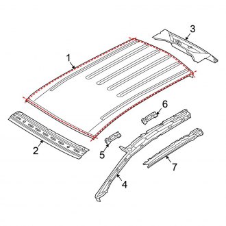 Volkswagen OE - Roof & Components