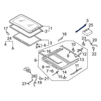 Volkswagen Rabbit Roof Seals & Moldings — CARiD.com