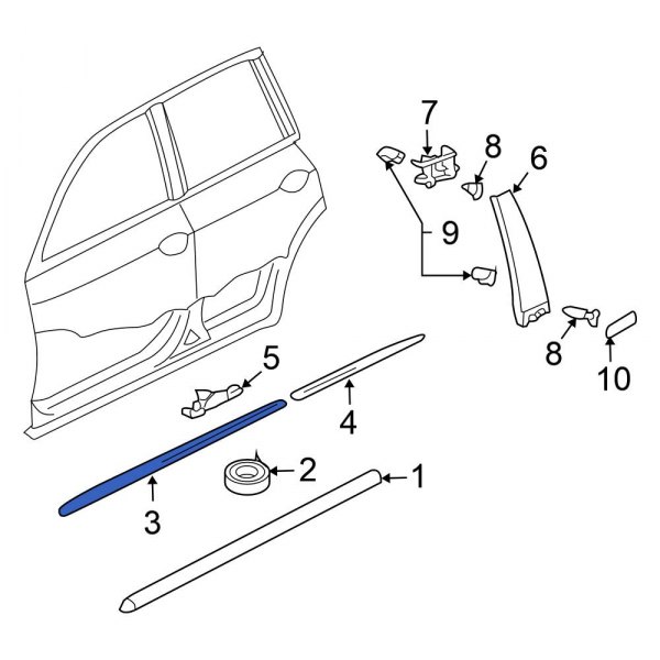 Body Trim Molding