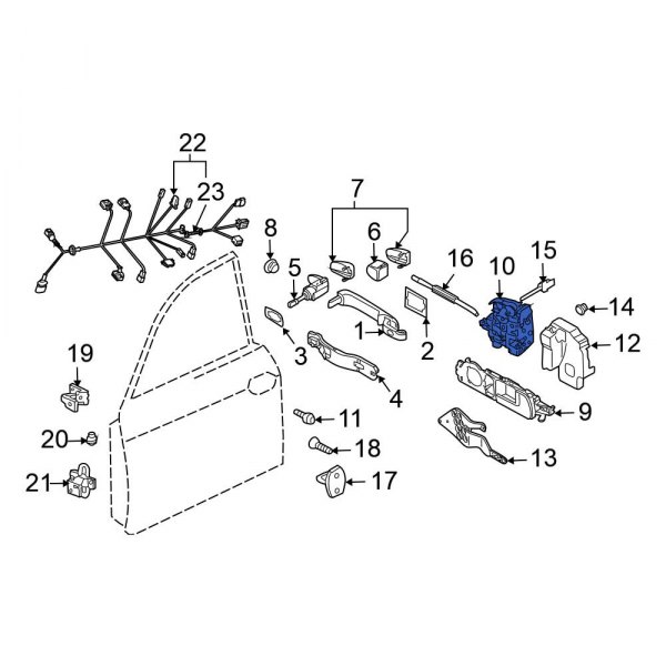 Door Latch Assembly