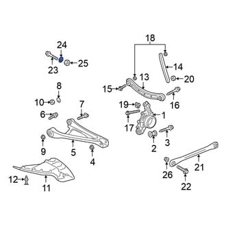 Volkswagen OE - Front Alignment Camber Adjusting Eccentric
