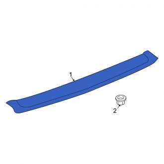 Volkswagen OE - Rear Upper Spoiler