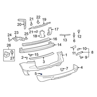 Volkswagen OE - Valance Panel Bolt