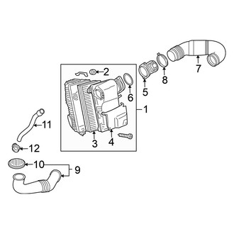 Volkswagen OE - Engine / Transaxle - Air Intake (3.6L)