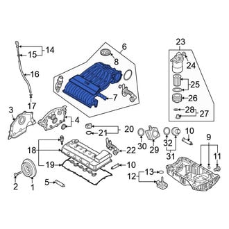 Volkswagen OE - Engine Intake Manifold Gasket