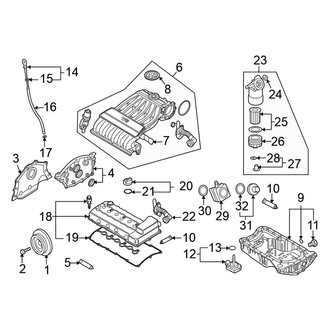 Volkswagen OE - Engine / Transaxle - Engine Parts