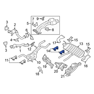 Volkswagen OE - Exhaust Clamp