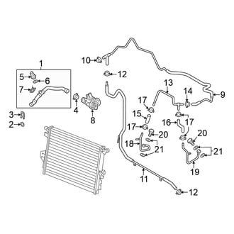Volkswagen OE - Cooling - Hoses & Lines (Return)