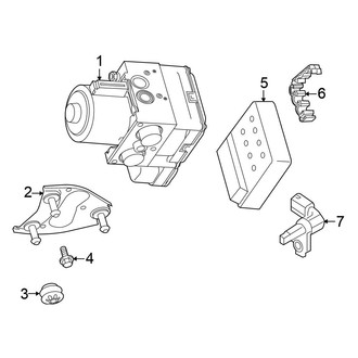 Volkswagen OE - Electrical - ABS Components (TDI)