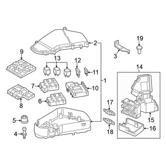 Volkswagen OE - Electrical - Fuse & Relay (Engine Compartment), (Diesel / Gas)