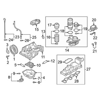 Volkswagen OE - Engine / Transaxle - Engine Parts (Diesel)