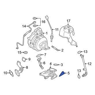 Volkswagen OE - Turbocharger Gasket