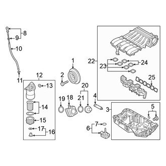Volkswagen OE - Engine / Transaxle - Engine Parts (3.6L)