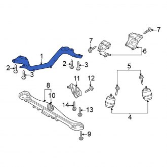 Volkswagen Touareg OEM Chassis Frames & Body Parts | Tubs, Doors ...
