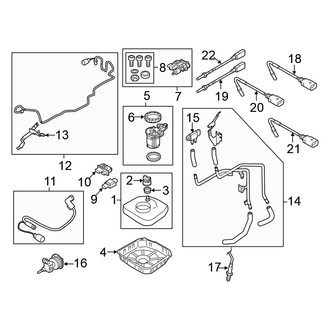 Volkswagen OE - Emission System - Emission Components (Exhaust Injection)
