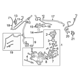Volkswagen OE - Emission System - Emission Components (EGR Components)