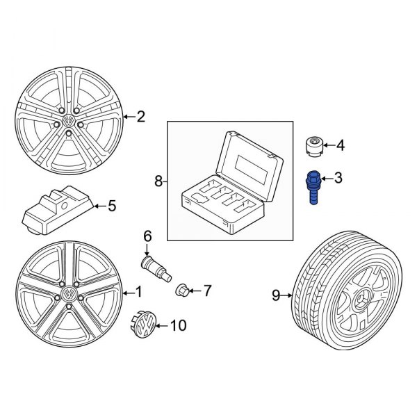 Wheel Lug Bolt