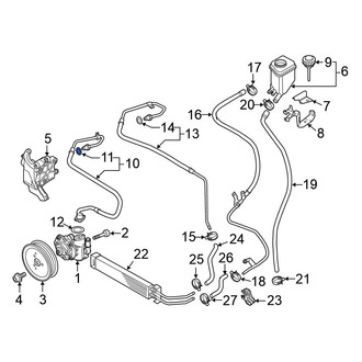 Volkswagen OE - Power Steering Hose O-Ring