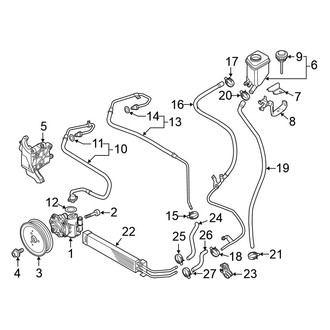 Volkswagen OE - Steering Gear & Linkage - Pump & Hoses (Diesel)