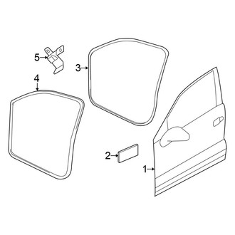 Volkswagen OE - Front Door - Door & Components (Diesel / Gas)