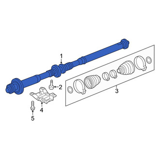 Volkswagen OE - Front Drive Shaft