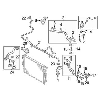 Volkswagen OE - Cooling - Hoses & Lines (Main)
