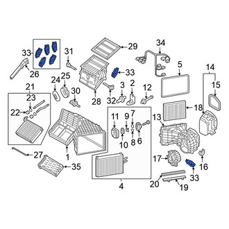Volkswagen OE - HVAC Air Adjustment Control Motor
