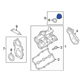Volkswagen OE - Engine Oil Filler Cap