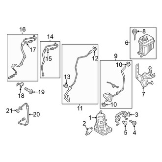 Volkswagen OE - Steering Gear & Linkage - Pump & Hoses (FULL HYBRID EV-GAS (FHEV))