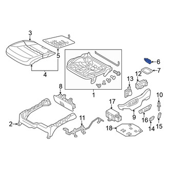 Volkswagen OE - Front Glove Box Light