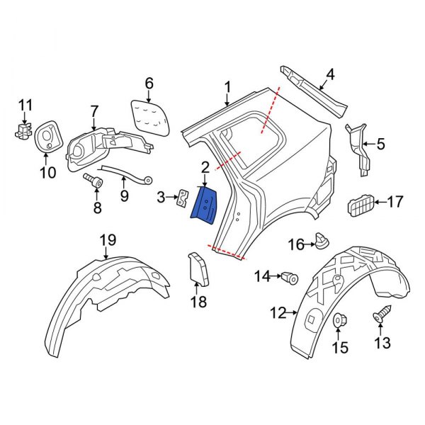 Quarter Panel Reinforcement