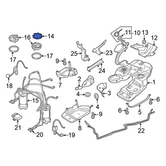 Volkswagen OE - Fuel Tank Lock Ring