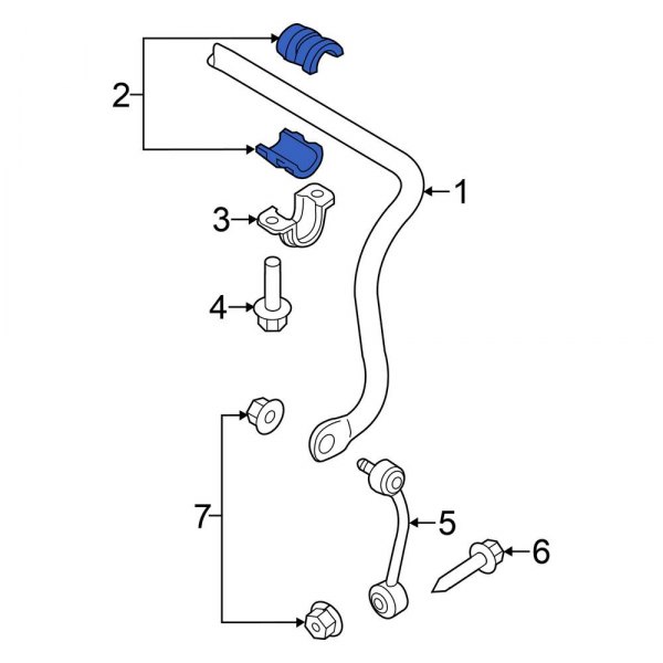 Suspension Stabilizer Bar Bushing