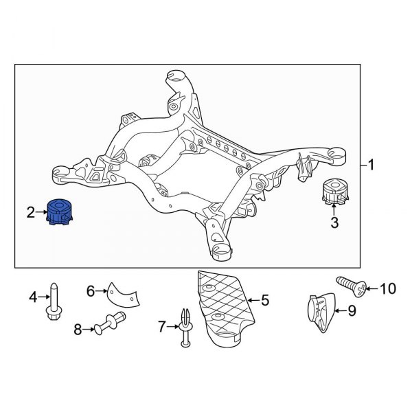 Suspension Crossmember Insulator