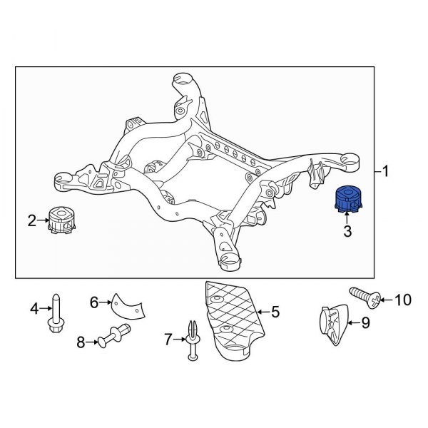 Suspension Crossmember Insulator