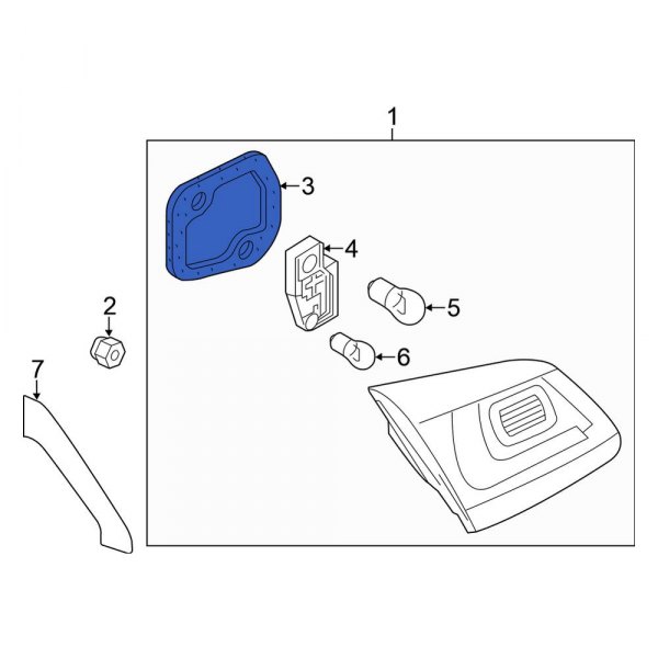 Tail Light Gasket