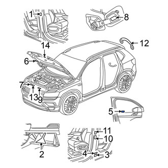 Volkswagen OE - Caution Label
