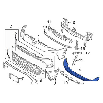 Volkswagen OE - Front Spoiler