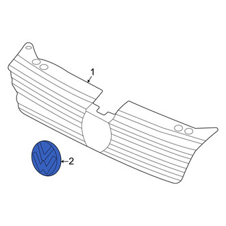Volkswagen OE - Front Grille Emblem