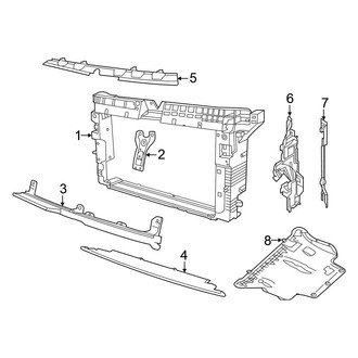 Volkswagen OE - Radiator Support