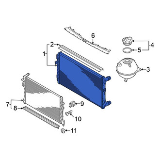 Volkswagen OE - Radiator